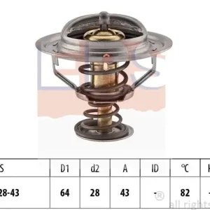 Do wyczerpania zapasów Termostat, płyn chłodzący EPS 1.880.379S