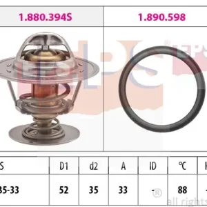 Termostat, płyn chłodzący EPS 1.880.394 Wyjątkowa oferta