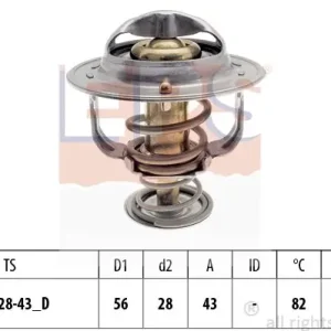 Termostat, płyn chłodzący EPS 1.880.399S Najlepsza cena