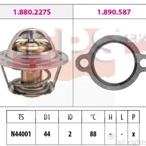 Wyjątkowa oferta Termostat, płyn chłodzący EPS 1.880.409