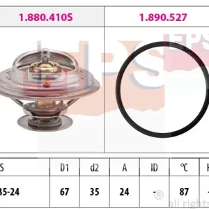 Tylko do końca tygodnia Termostat, płyn chłodzący EPS 1.880.410