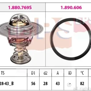 Termostat, płyn chłodzący EPS 1.880.413 Dodaj do koszyka
