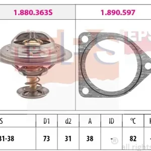 Termostat, płyn chłodzący EPS 1.880.441 Premium