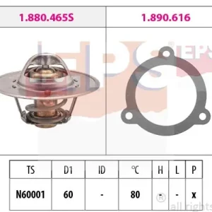 Termostat, płyn chłodzący EPS 1.880.465 Oferta limitowana