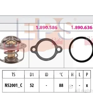 Darmowa dostawa Termostat, płyn chłodzący EPS 1.880.514