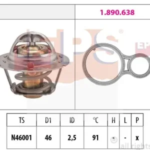 Termostat, płyn chłodzący EPS 1.880.524 Bezpieczne zakupy