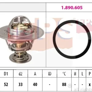Tylko do końca tygodnia Termostat, płyn chłodzący EPS 1.880.537