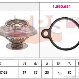 Wyprzedaż Termostat, płyn chłodzący EPS 1.880.613