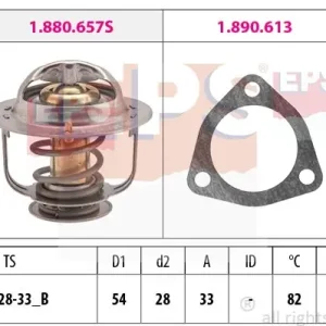 Termostat, płyn chłodzący EPS 1.880.637 Hit cenowy