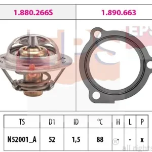 Termostat, płyn chłodzący EPS 1.880.647 Zamów dziś
