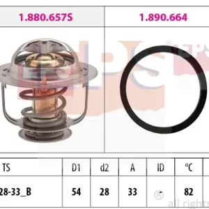 Termostat, płyn chłodzący EPS 1.880.657 Łatwy zwrot