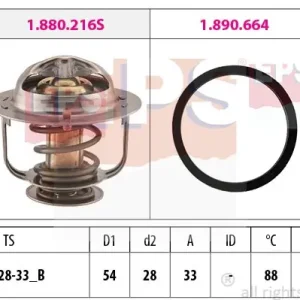 Termostat, płyn chłodzący EPS 1.880.658 Oferta limitowana