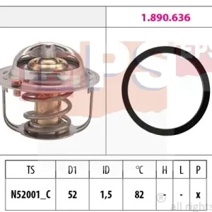 Zniżka Termostat, płyn chłodzący EPS 1.880.679