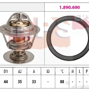 Termostat, płyn chłodzący EPS 1.880.685 Zamów teraz