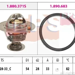 Zniżka Termostat, płyn chłodzący EPS 1.880.726