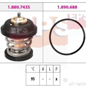 Termostat, płyn chłodzący EPS 1.880.743 Darmowy zwrot