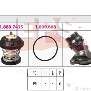 Termostat, płyn chłodzący EPS 1.880.757K Najlepsza cena