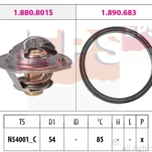 Termostat, płyn chłodzący EPS 1.880.803 Bezpieczne zakupy