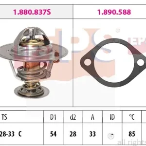 Termostat, płyn chłodzący EPS 1.880.837 Do wyczerpania zapasów