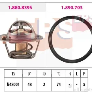 Termostat, płyn chłodzący EPS 1.880.840 Tylko dziś