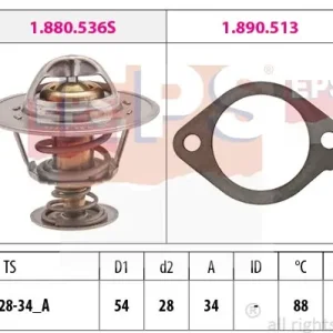 Termostat, płyn chłodzący EPS 1.880.869 Tylko dziś