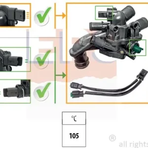 Termostat, płyn chłodzący EPS 1.880.927K Nowość