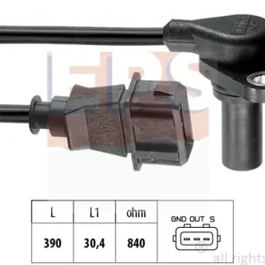 Czujnik prędkości obrotowej, automatyczna skrzynia biegów EPS 1.953.204 Do wyczerpania zapasów