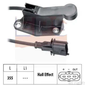 Czujnik, pozycja wałka rozrządu EPS 1.953.317 Łatwy zwrot