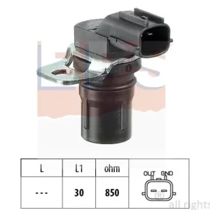 Czujnik prędkości obrotowej, automatyczna skrzynia biegów EPS 1.953.322 Nowy