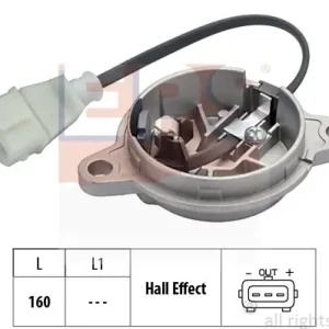 Darmowy zwrot Czujnik, pozycja wałka rozrządu EPS 1.953.371