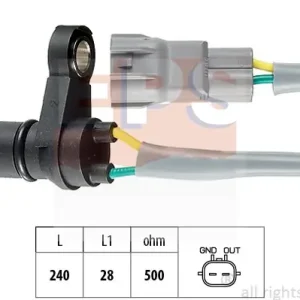 Czujnik prędkości obrotowej, automatyczna skrzynia biegów EPS 1.953.375 Hit sprzedaży