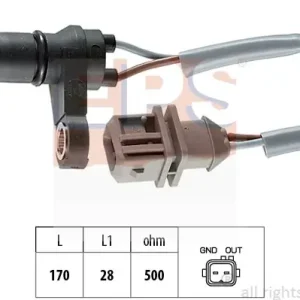 Czujnik prędkości obrotowej, automatyczna skrzynia biegów EPS 1.953.392 Oferta