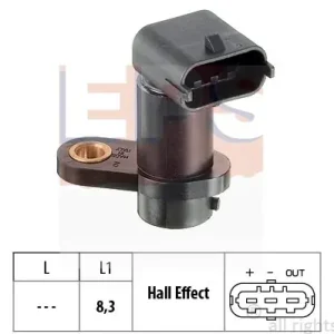 Czujnik, pozycja wałka rozrządu EPS 1.953.449 Super okazja