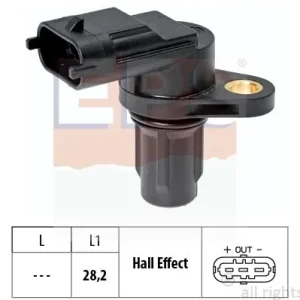 Czujnik, pozycja wałka rozrządu EPS 1.953.573 Wysoka jakość