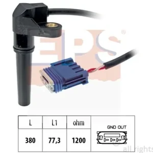 Bezpieczne zakupy Czujnik prędkości obrotowej, automatyczna skrzynia biegów EPS 1.953.618