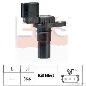 Czujnik prędkości obrotowej, automatyczna skrzynia biegów EPS 1.953.710 Szybka dostawa