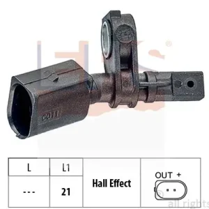 Czujnik, prędkość obrotowa koła EPS 1.960.011 Tani