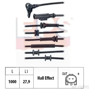 Tylko do końca tygodnia Czujnik, prędkość obrotowa koła EPS 1.960.020