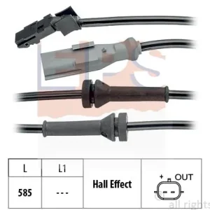 Czujnik, prędkość obrotowa koła EPS 1.960.144 Ostatnie sztuki
