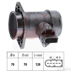 Darmowy zwrot Przepływomierz masowy powietrza EPS 1.991.192