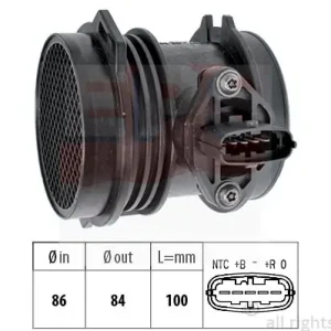 Taniej Przepływomierz masowy powietrza EPS 1.991.256