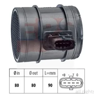 Wybór klientów Przepływomierz masowy powietrza EPS 1.991.293