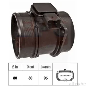 Wyprzedaż Przepływomierz masowy powietrza EPS 1.991.303