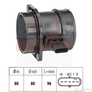 Wyprzedaż Przepływomierz masowy powietrza EPS 1.991.376