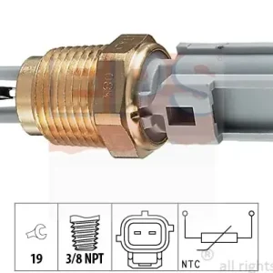 Czujnik, temperatura powietrza dolotowego EPS 1.994.004 Wysoka jakość