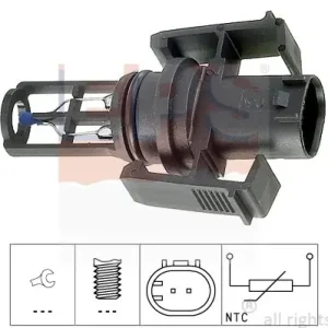 Wyprzedaż Czujnik, temperatura powietrza dolotowego EPS 1.994.014