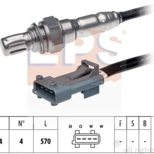 Bezpieczna płatność Sonda lambda EPS 1.997.082