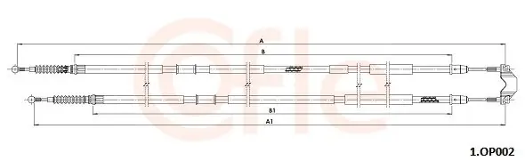 Cięgło, hamulec postojowy COFLE 1.OP002 Super okazja