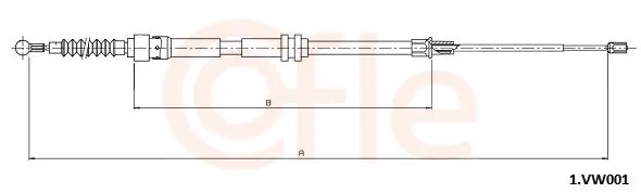 Promocja Cięgło, hamulec postojowy COFLE 1.VK001
