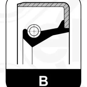 Zniżka Pierścień uszczelniający wału, piasta koła ELRING 255.637